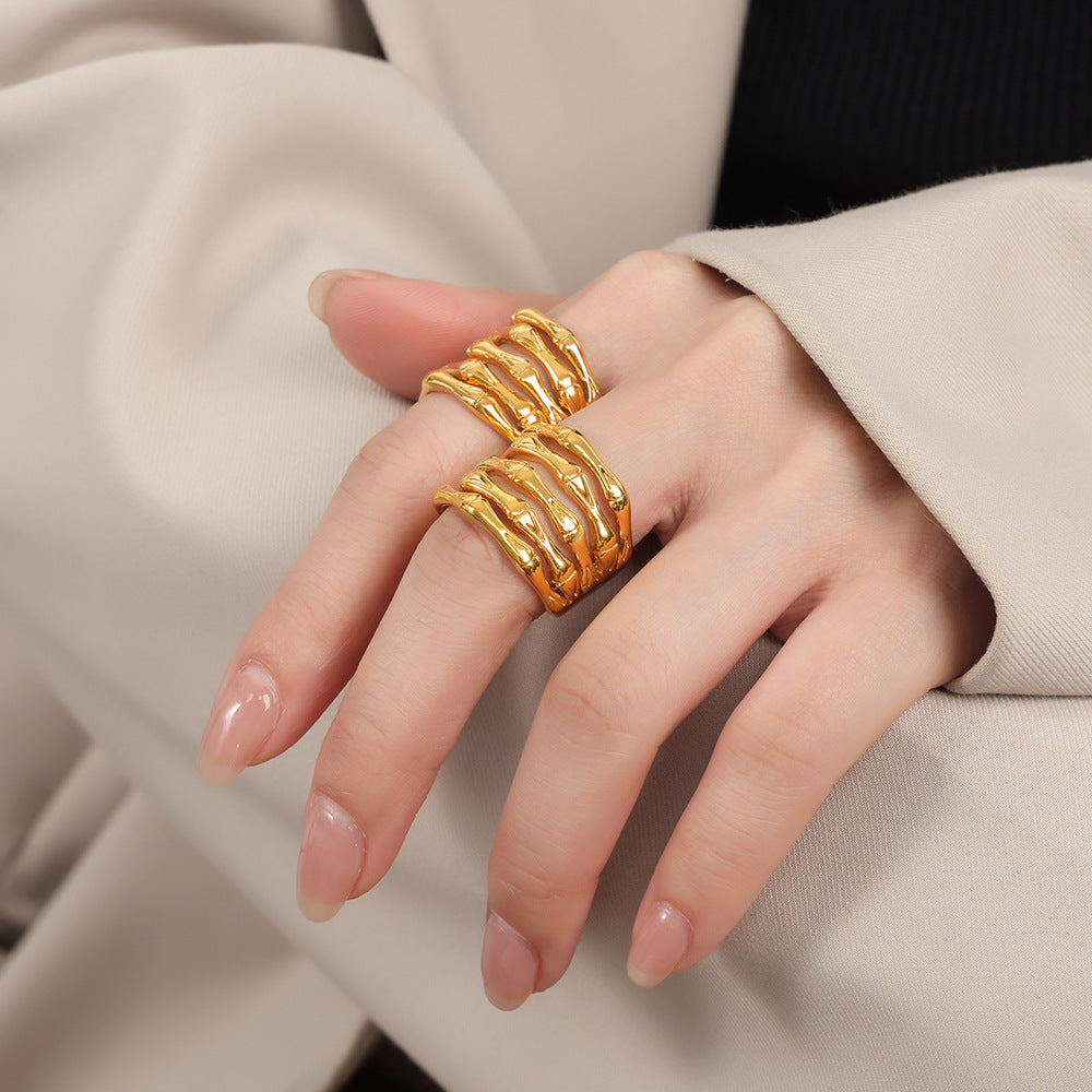 Skeletal Multi-Layered Ring