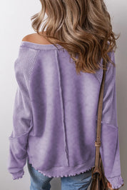 Emma Exposed Seam Sweatshirt