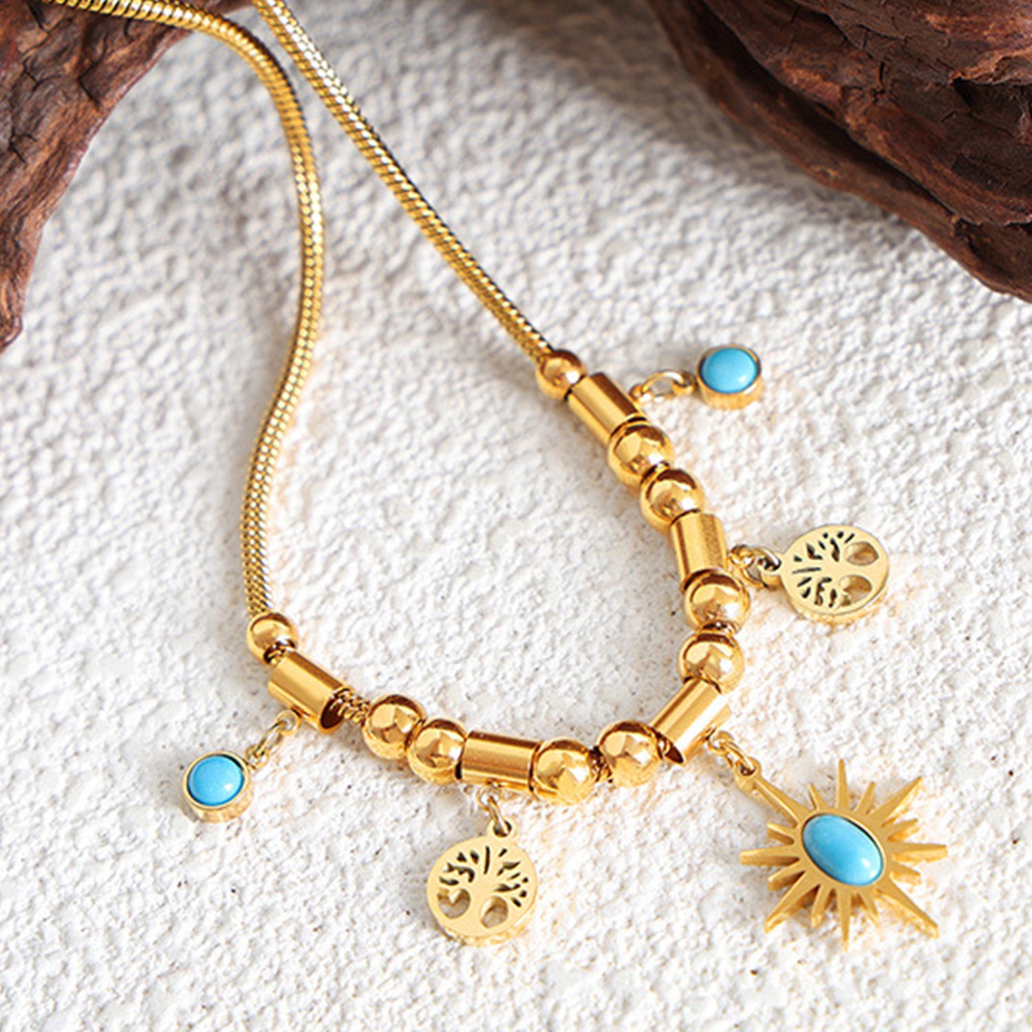 Illumination Gold-Plated Charm Necklace