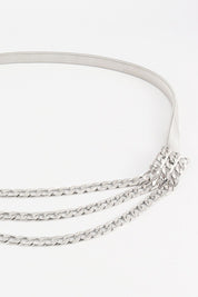 Who's That Girl Triple-Layered Chain Belt
