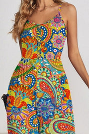 Dee Dee Spaghetti Strap Wide Leg Jumpsuit