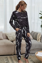 Stellar Tie-Dye Top and Joggers Lounge Set