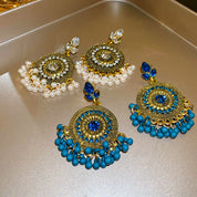 Bangladesh Rhinestone Earrings