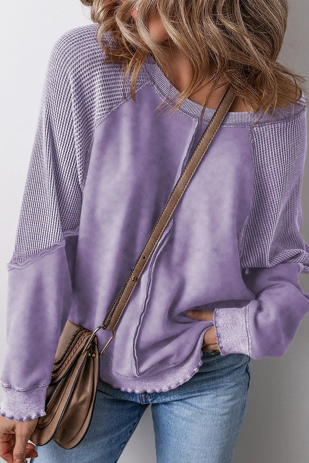Emma Exposed Seam Sweatshirt