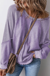 Emma Exposed Seam Sweatshirt