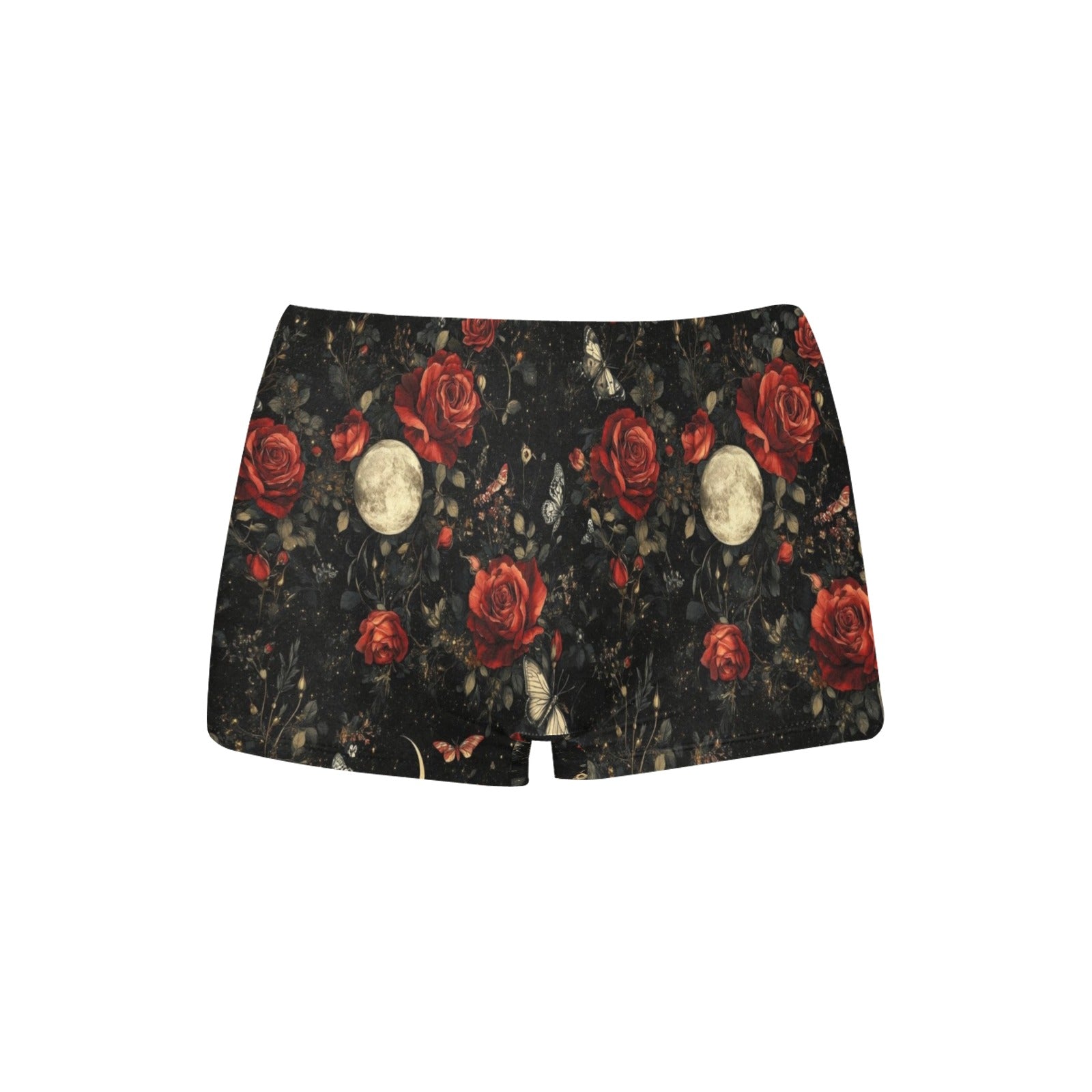 Rose Moons TK Exclusive All Over Print Boyshort Panties