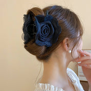Ethereal Bloom Rosette Claw Clip