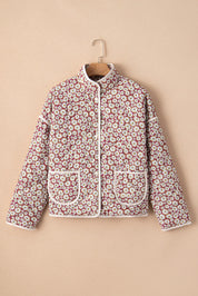 Lazy Daisy Floral Snap Down Jacket