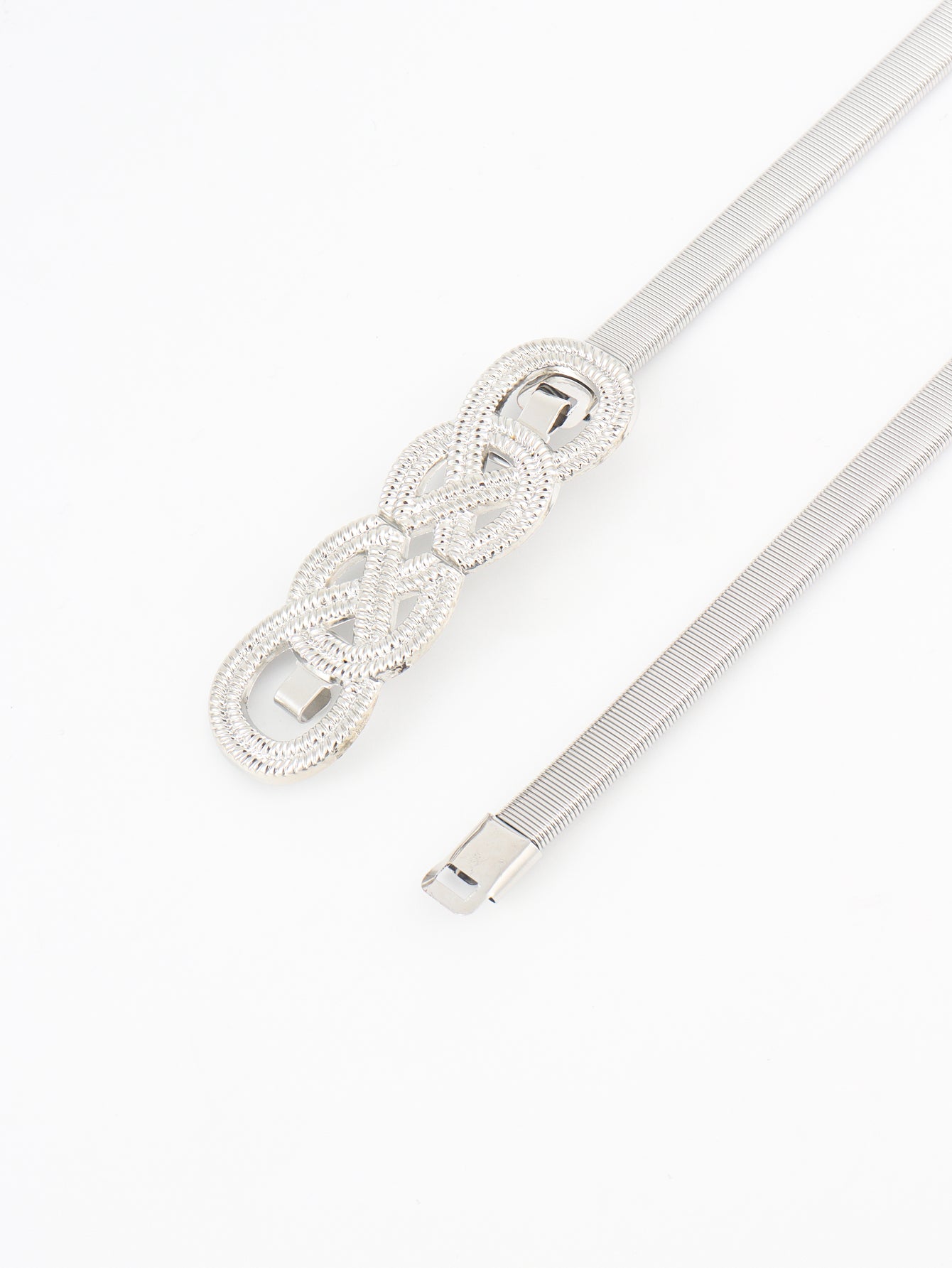 Infinity Knot Stretch Metal Belt