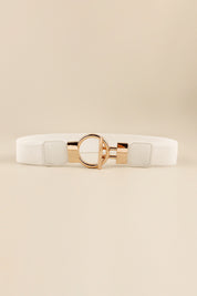 Goldtone Toggle Belt
