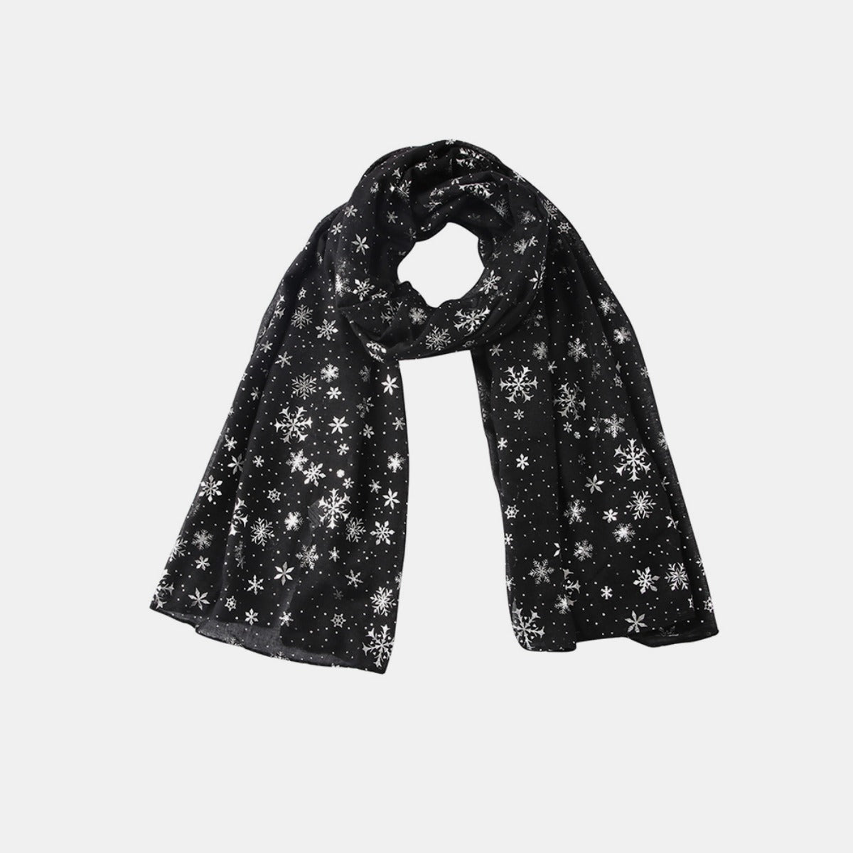 Snowflake Symphony Scarf