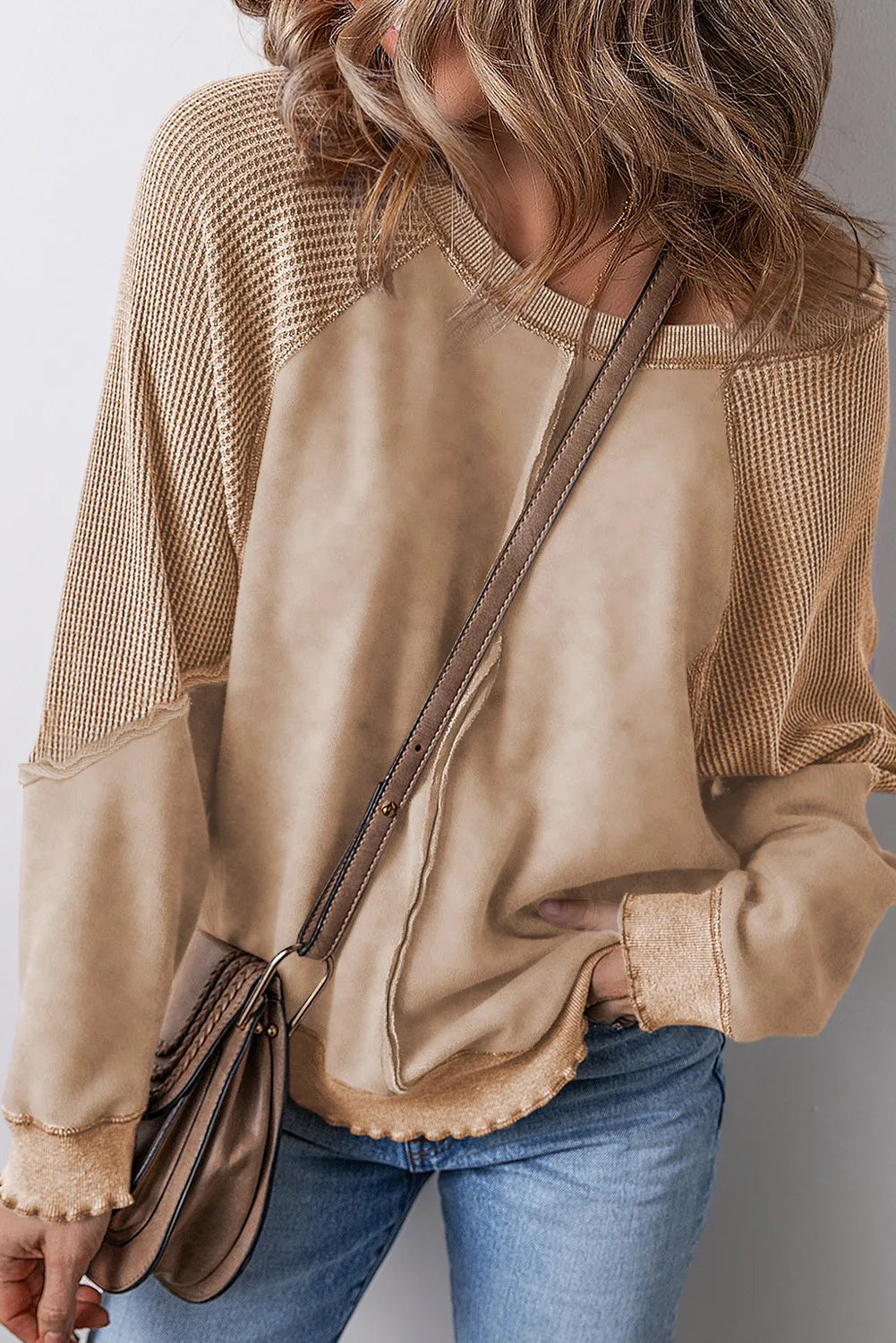 Emma Exposed Seam Sweatshirt