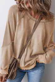 Emma Exposed Seam Sweatshirt