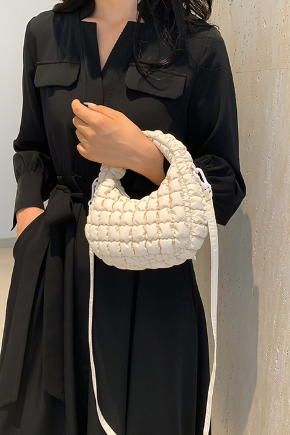 Marshmallow Puff Crossbody Bag