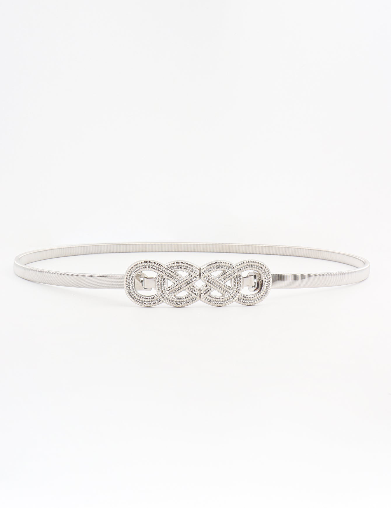 Infinity Knot Stretch Metal Belt