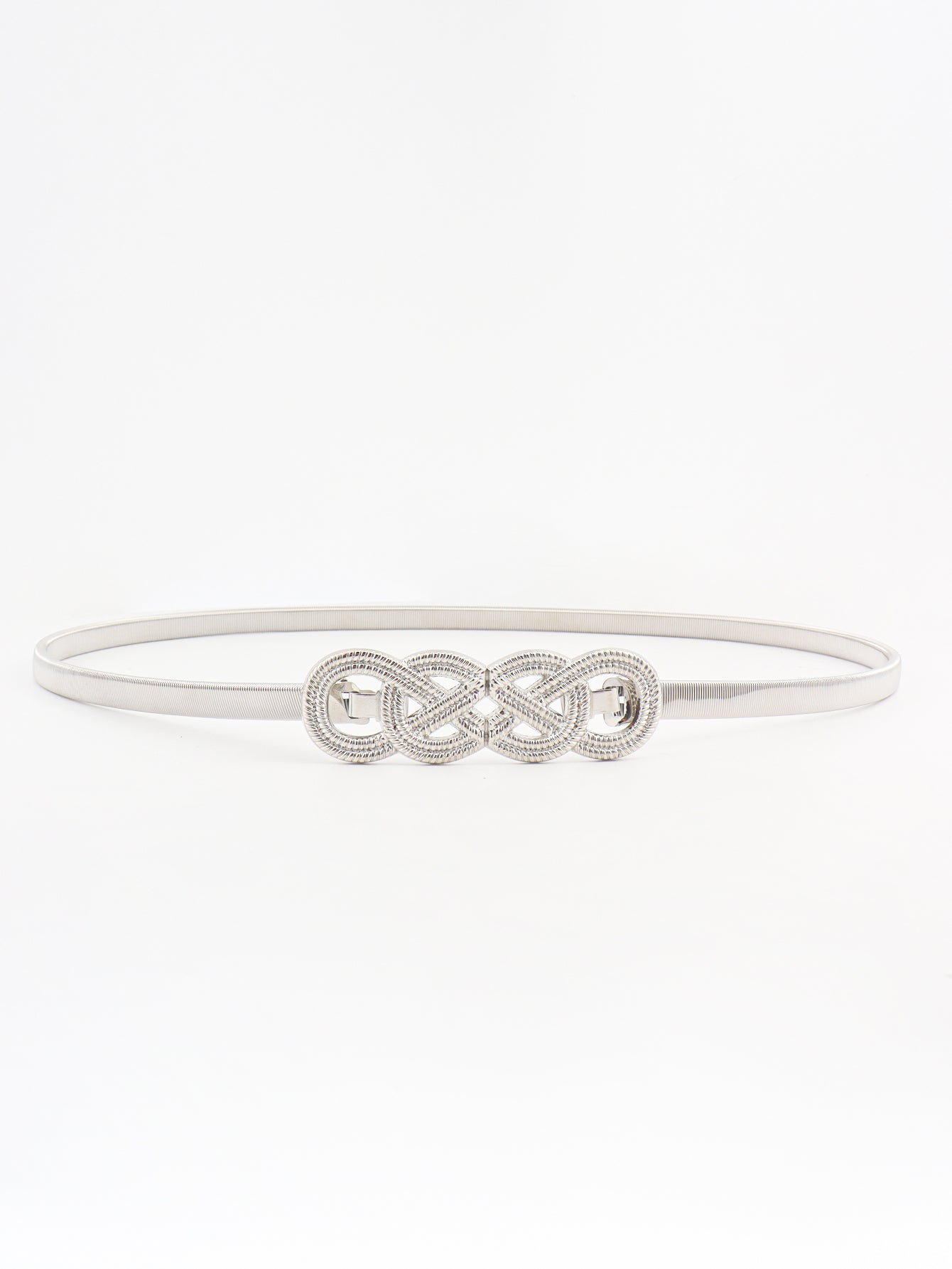 Infinity Knot Stretch Metal Belt