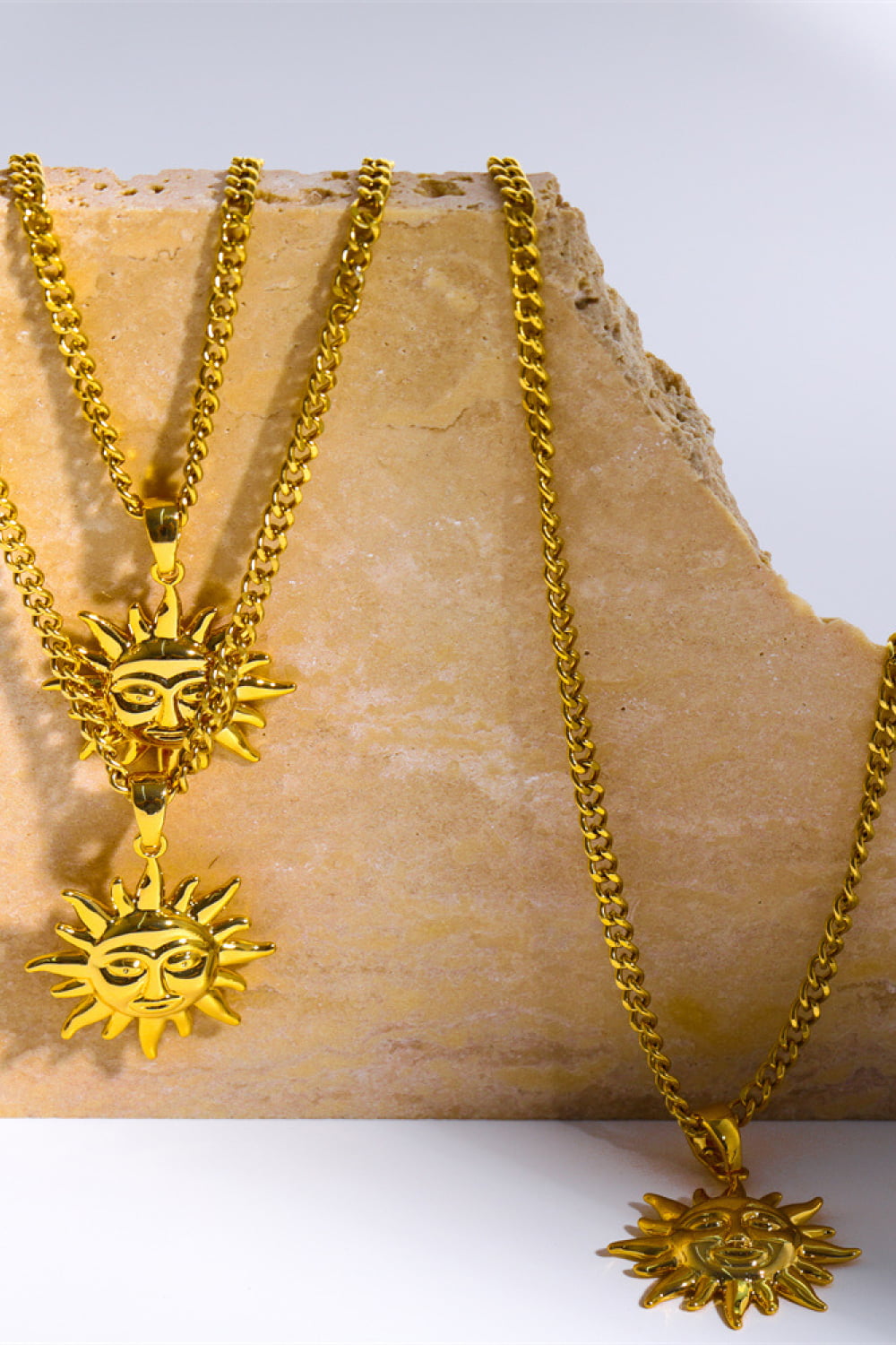 Mr. Golden Sun 14K Gold-Plated Necklace
