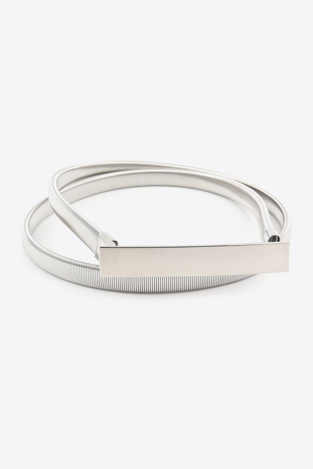 Slimline Stretch Metal Skinny Belt