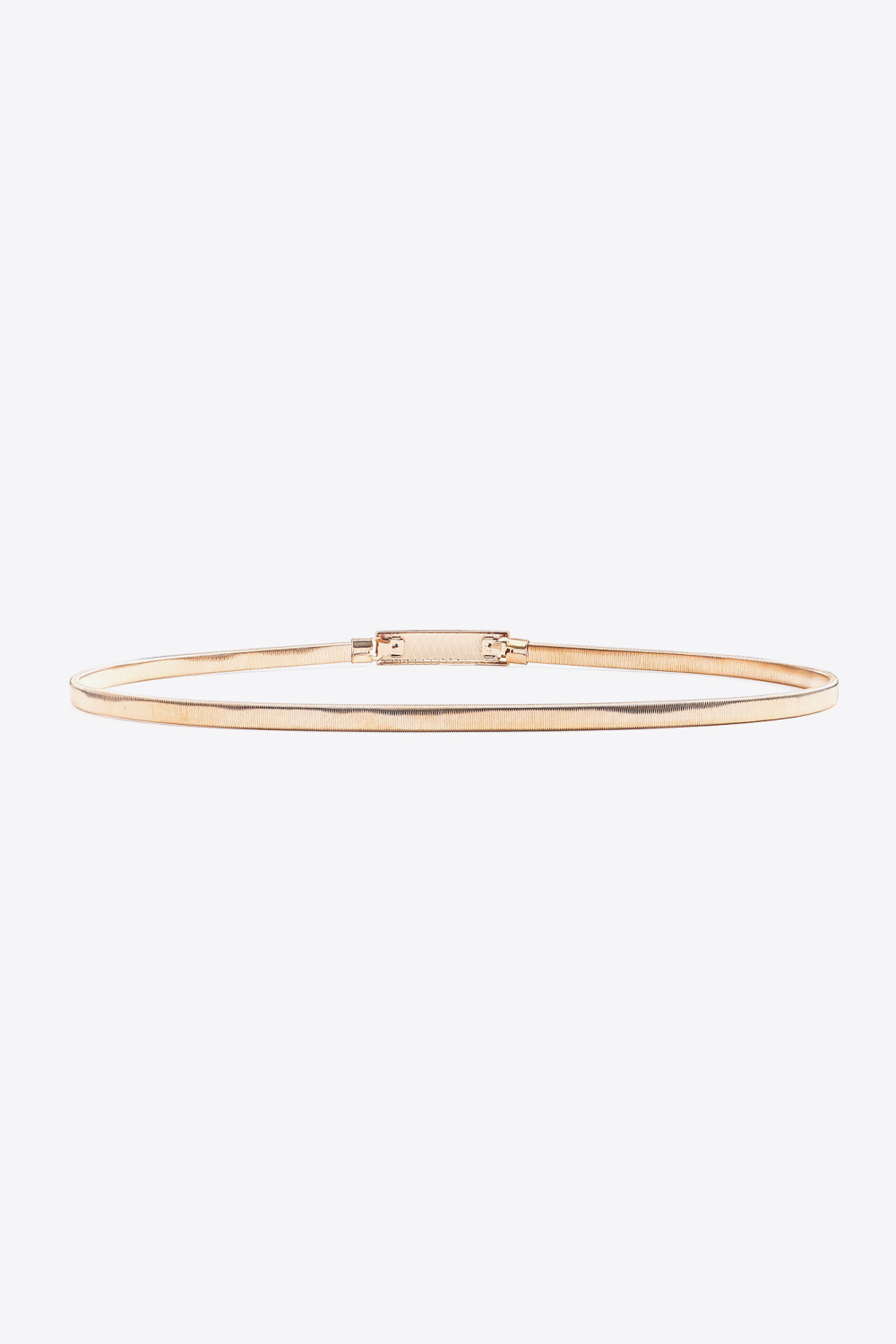 Slimline Stretch Metal Skinny Belt