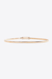Slimline Stretch Metal Skinny Belt