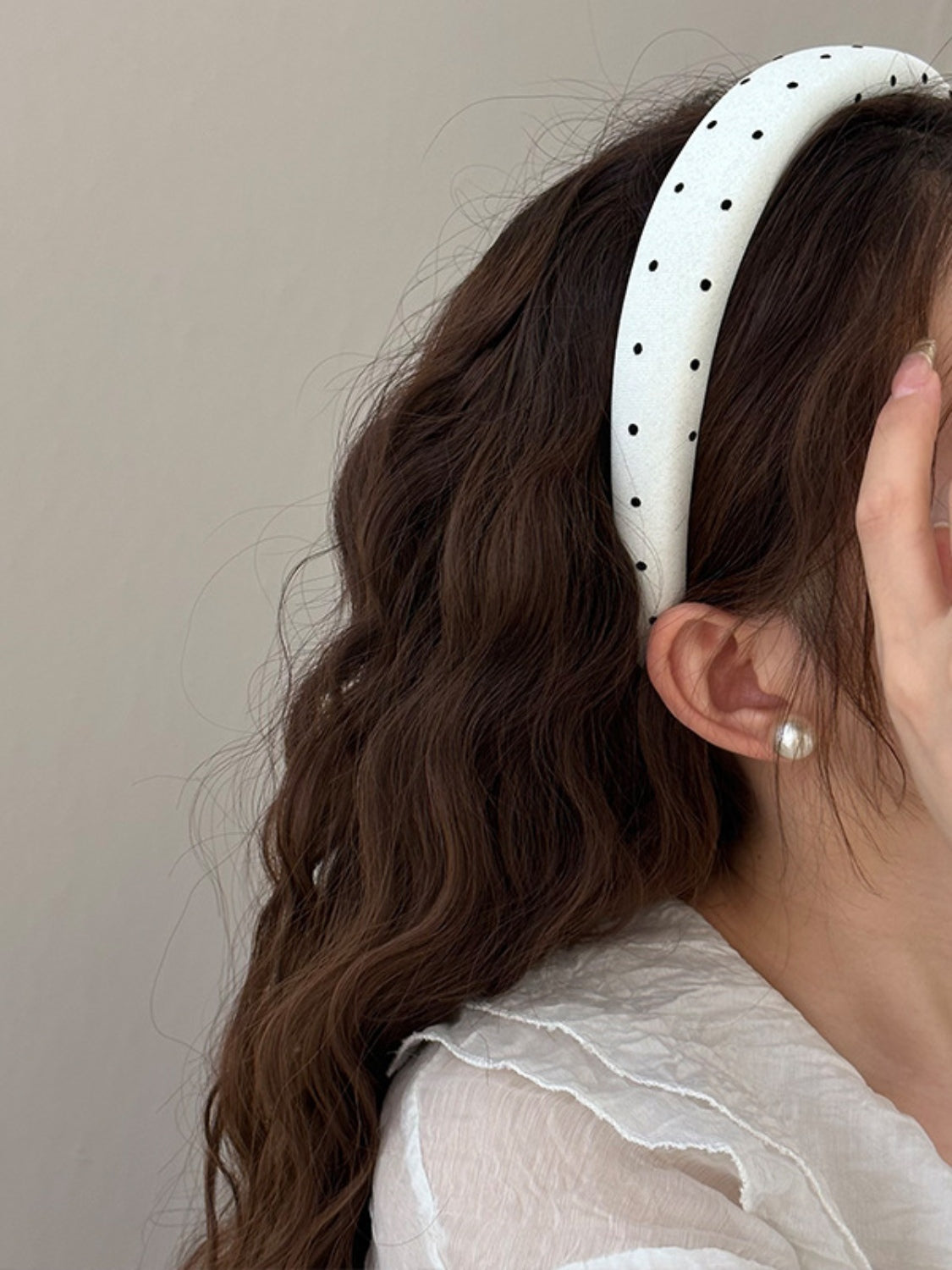 Polka Dot Wide Width Headband