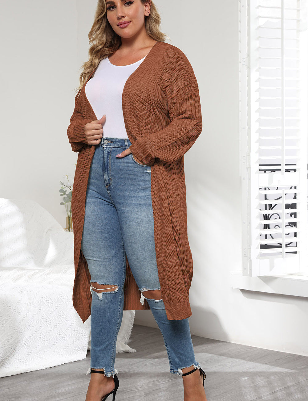 More to Love Full Length Cardigan