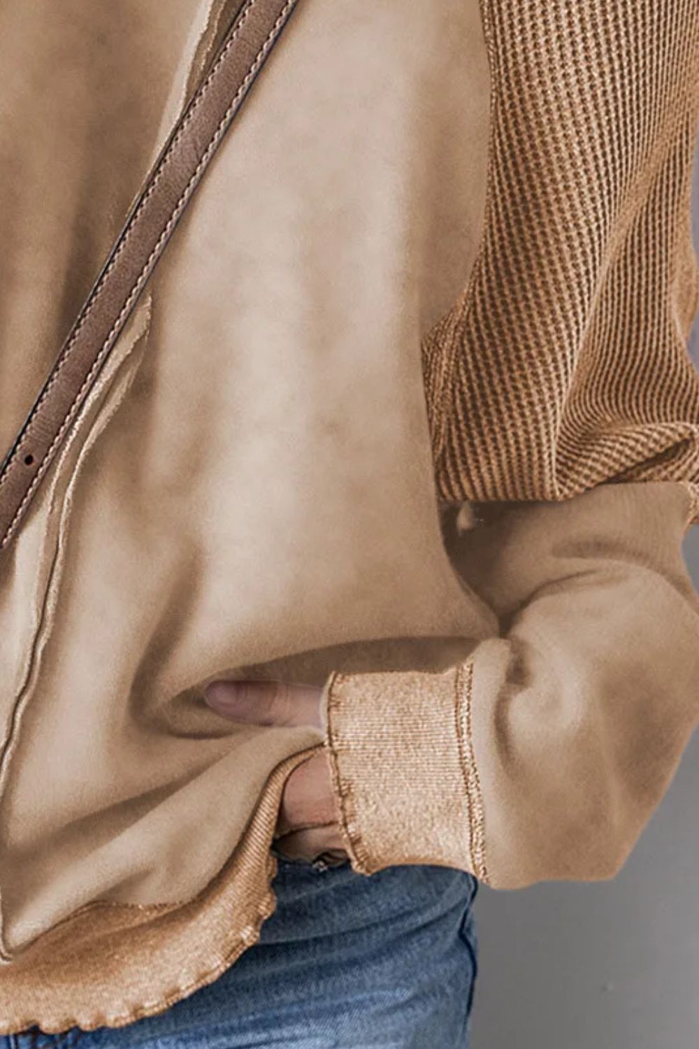 Emma Exposed Seam Sweatshirt