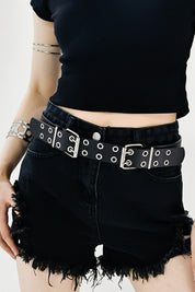 Gotcha Two Row Eyelet Belt