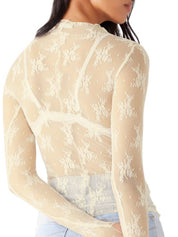 Tribecca Mock Neck Blouse