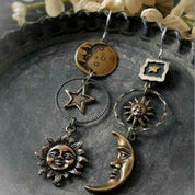 Sun, Moon, Star Earrings