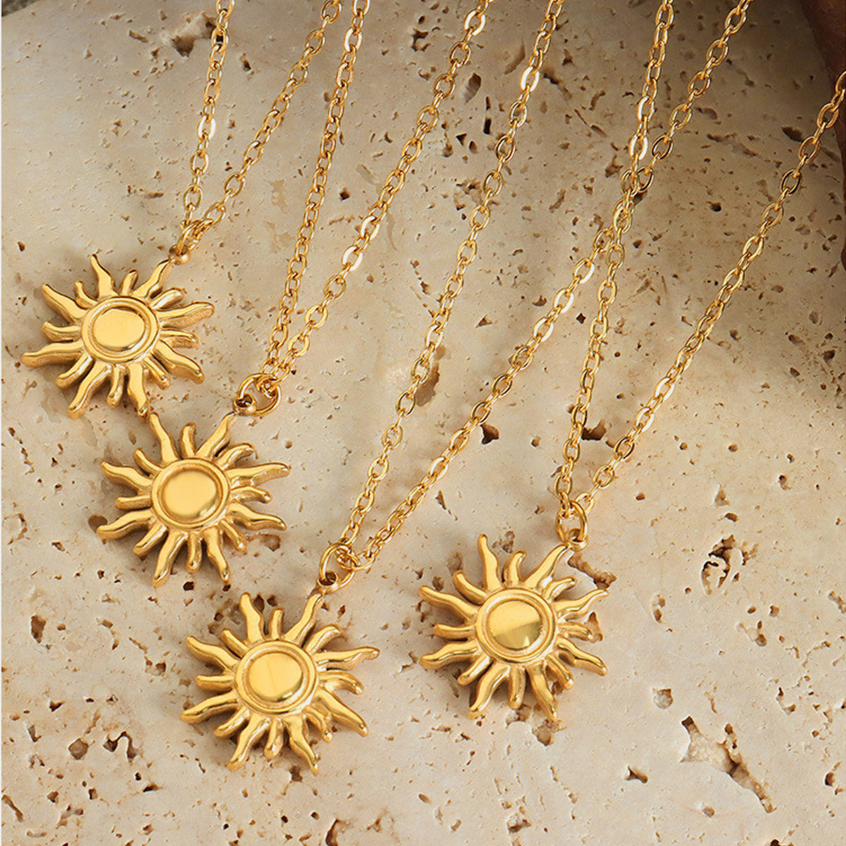Ray of Sunshine Pendant Necklace