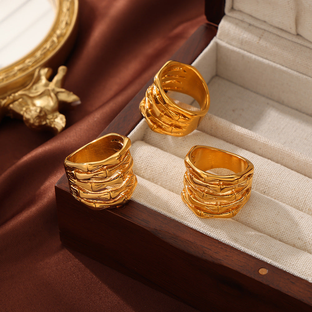 Skeletal Multi-Layered Ring