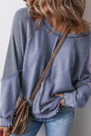 Emma Exposed Seam Sweatshirt