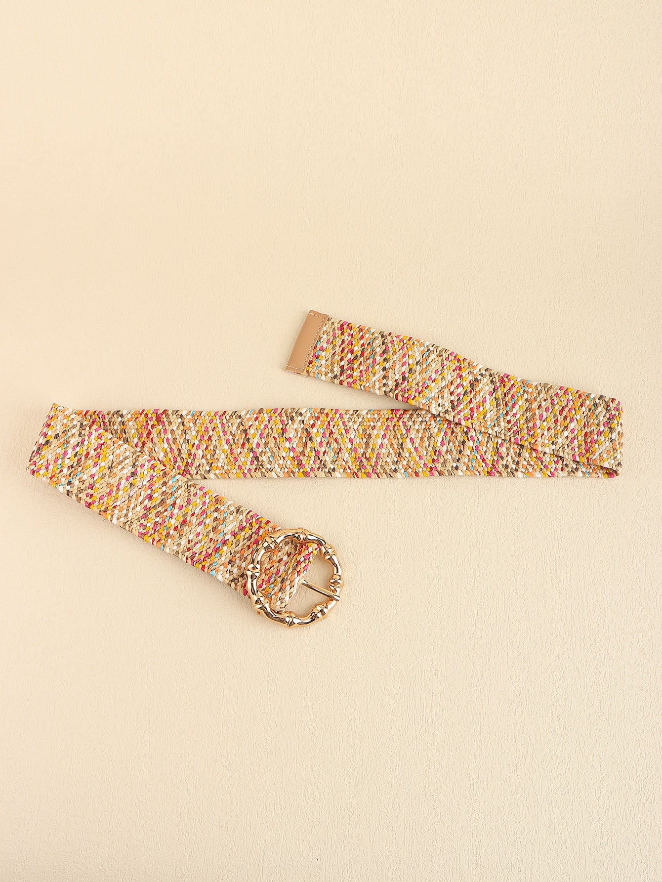 Tropics Woven Multicolored Belt