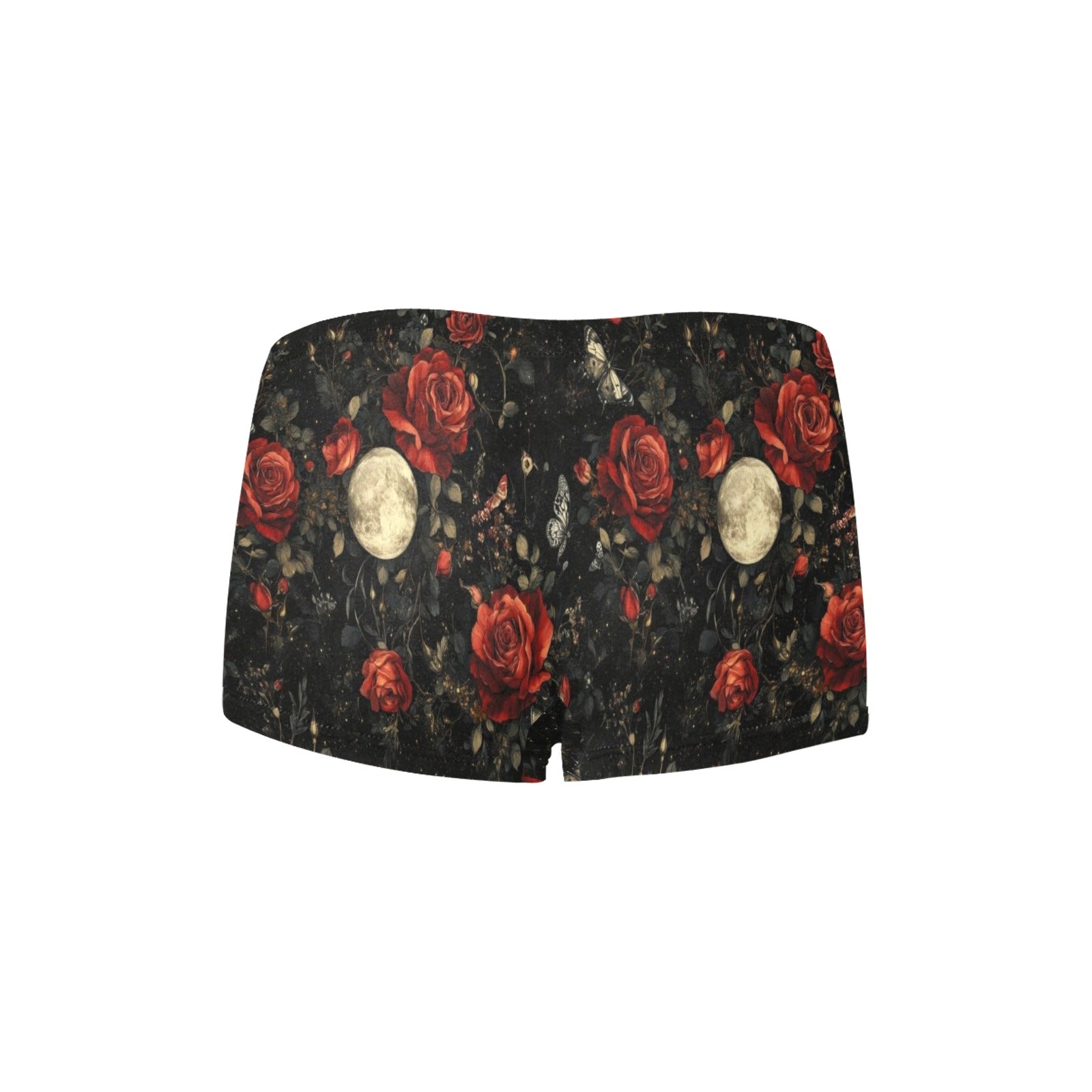 Rose Moons TK Exclusive All Over Print Boyshort Panties
