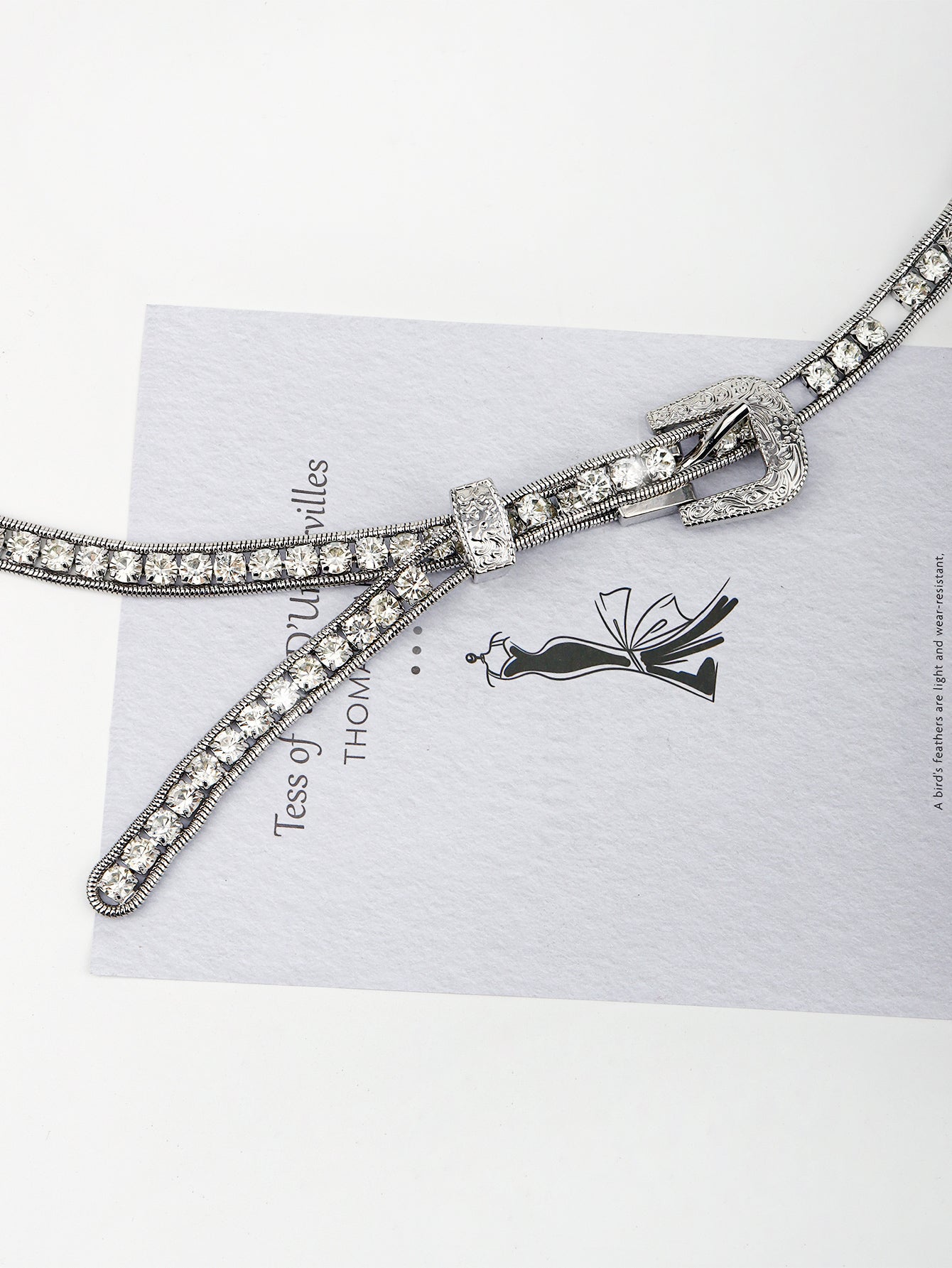 Ice Rhinestone Belt