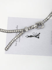 Ice Rhinestone Belt