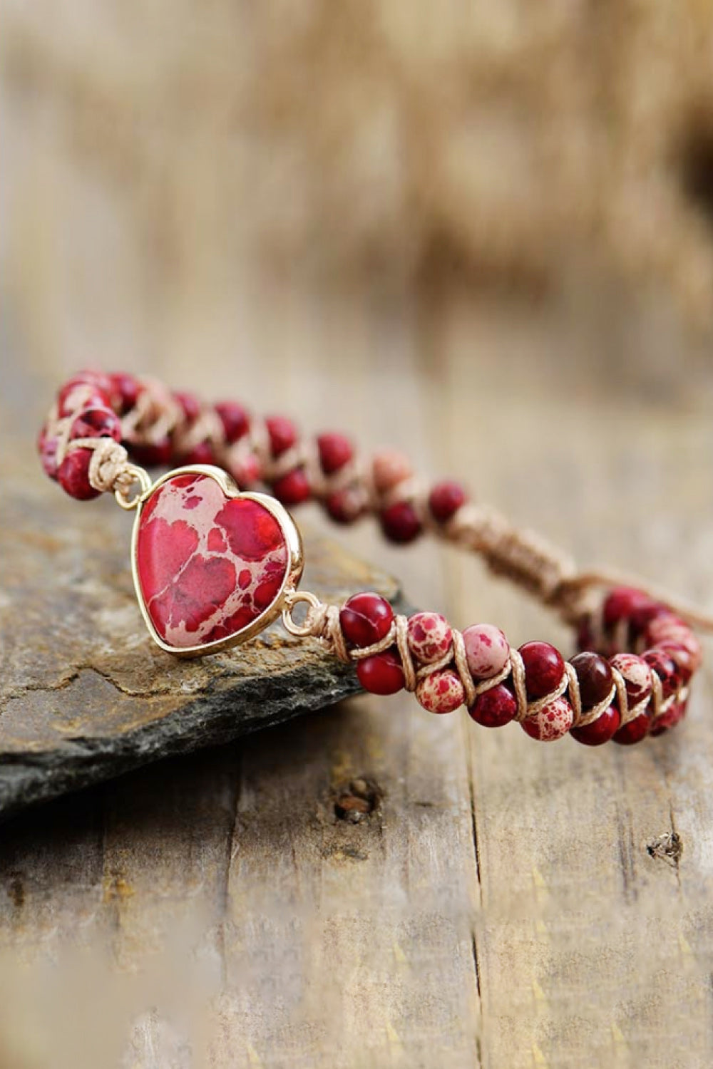 Made with Love Jasper Bracelet