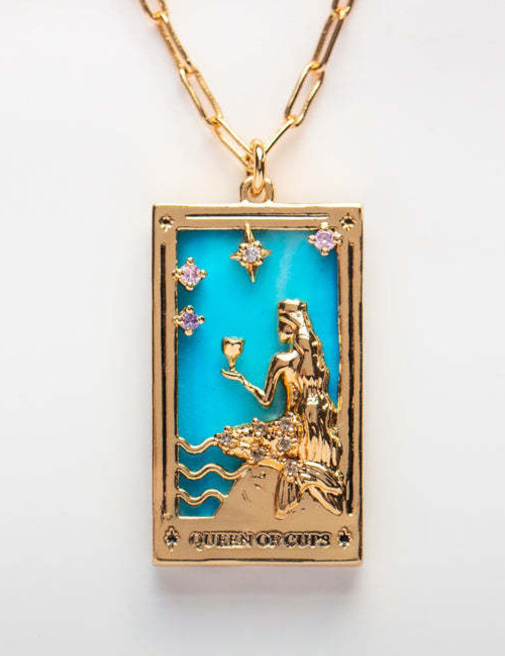 Tarot Card Pendant Necklace