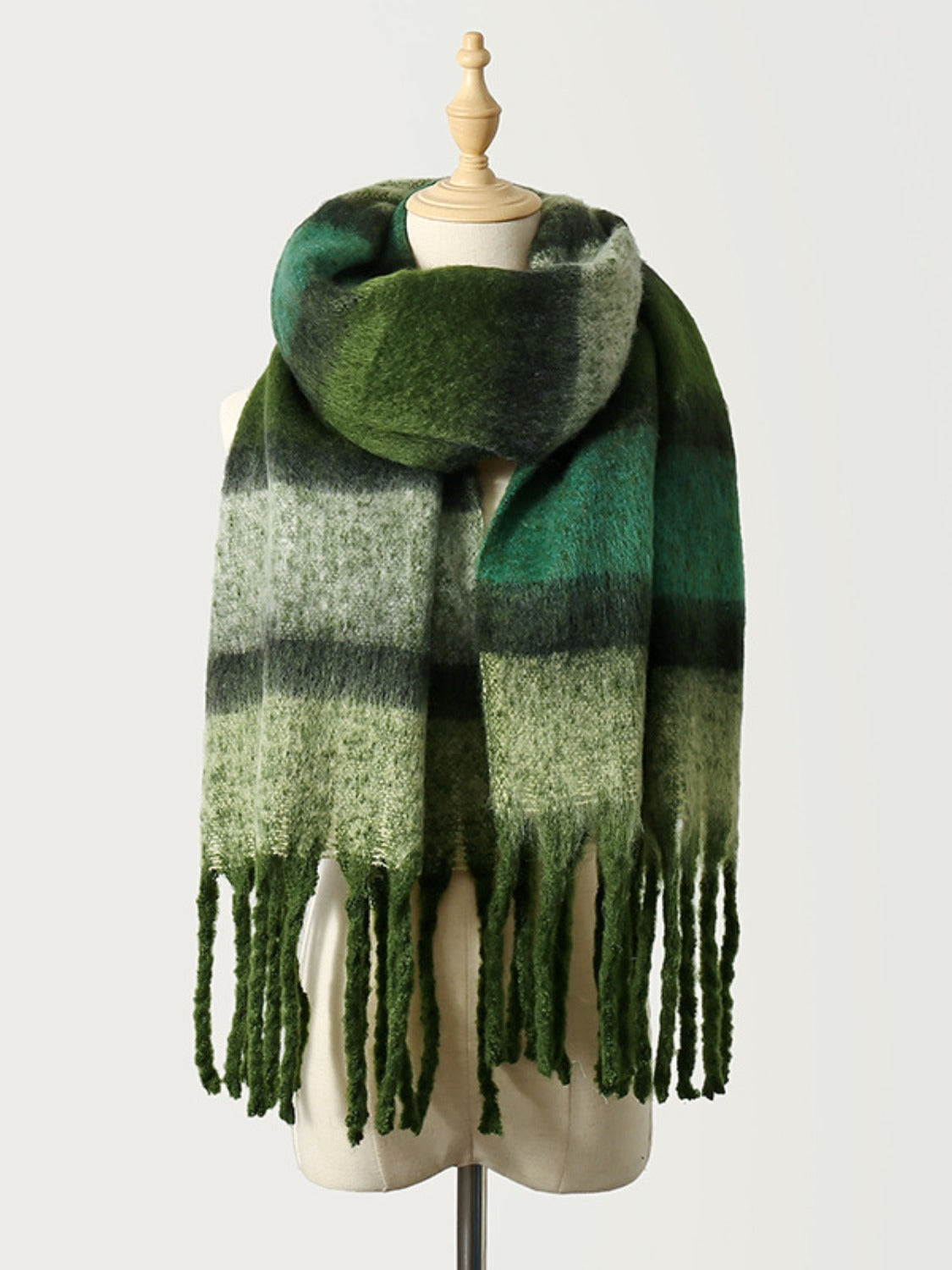 Fireside Color Block Scarf