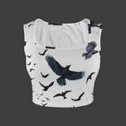 TK Exclusive Printed Square Neck Crop Tank Top | Twilight Kisses