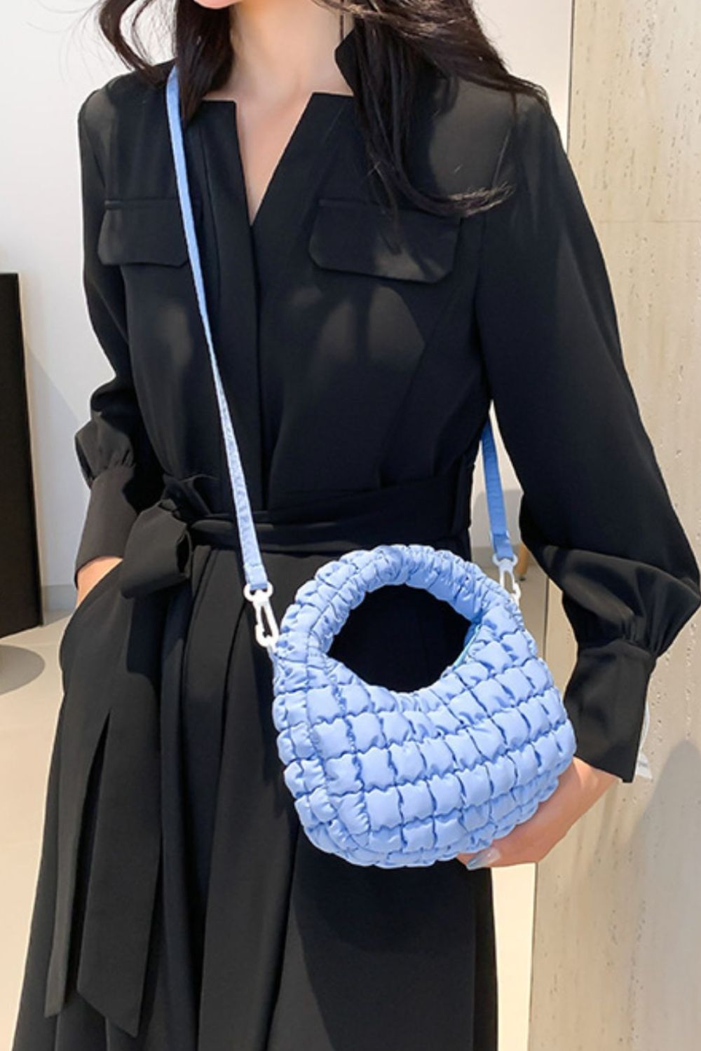 Marshmallow Puff Crossbody Bag