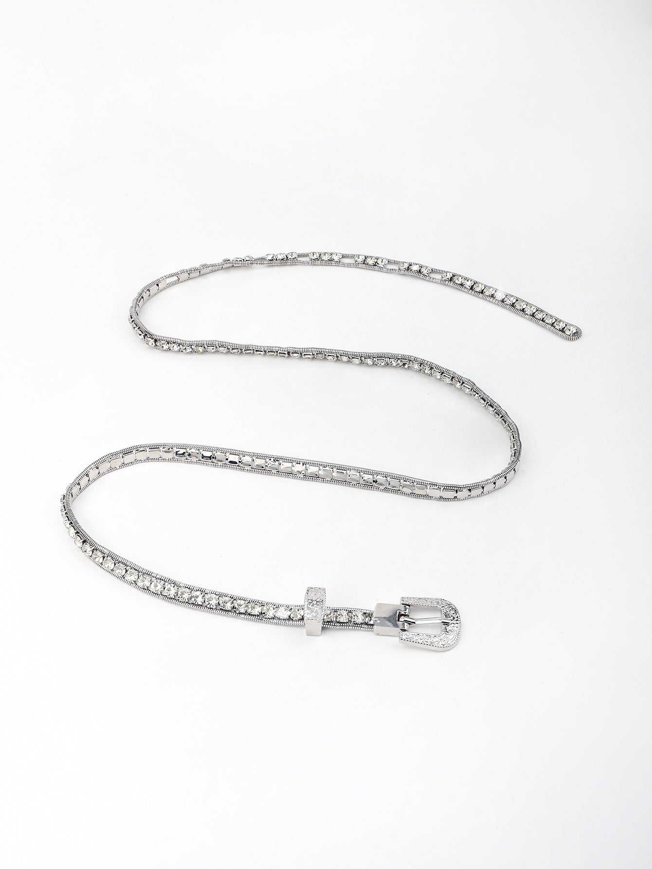 Ice Rhinestone Belt