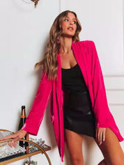 Don't Miss the Party Longline Blazer