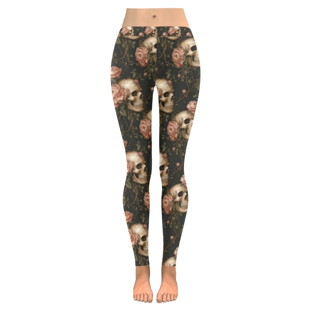 Skulls n Roses TK Exclusive Seamless Leggings | Twilight Kisses