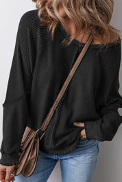 Emma Exposed Seam Sweatshirt