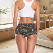 Autumn Plum TK Exclusive All Over Print Boyshort Panties