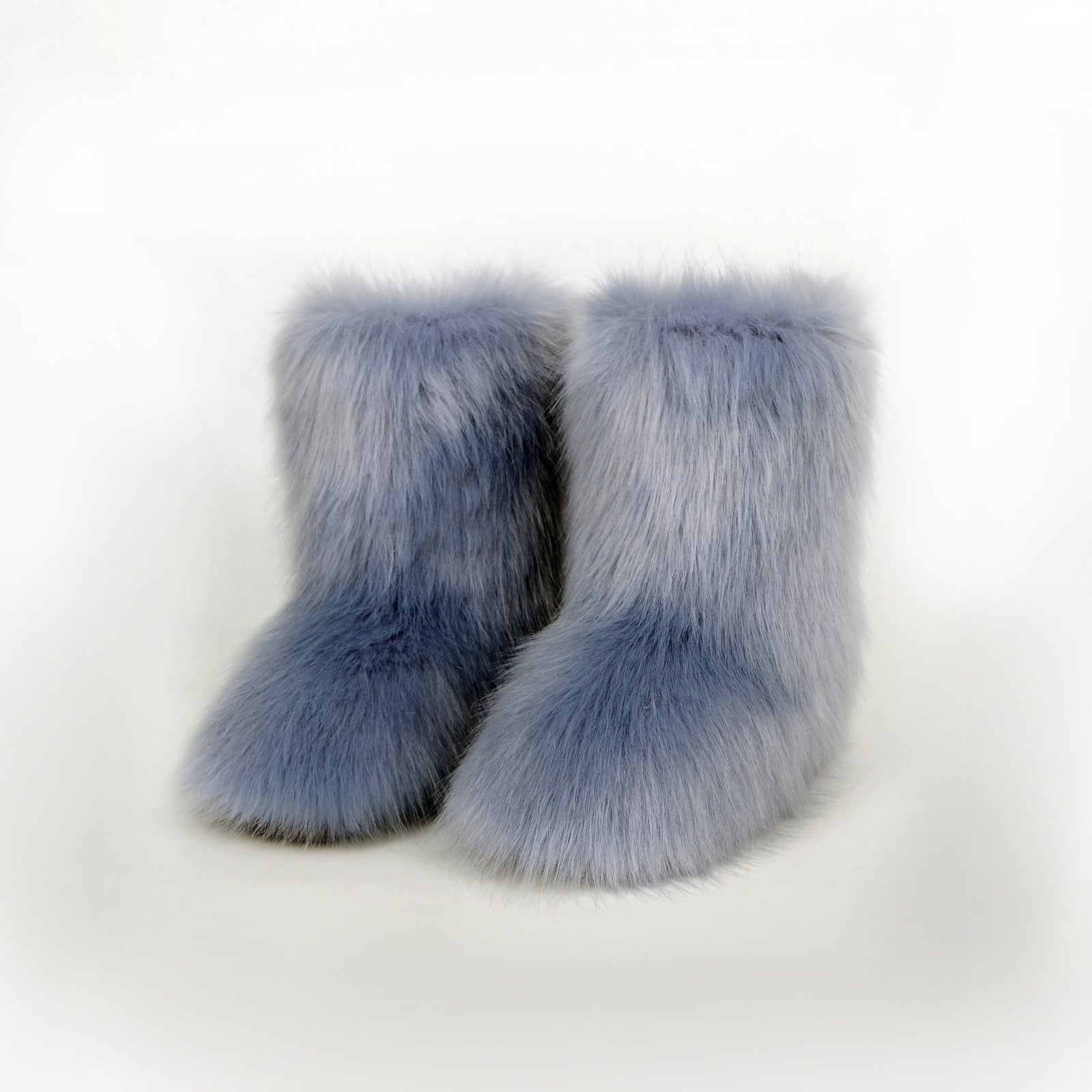 Snowbelle Fuzzy Platform Boots
