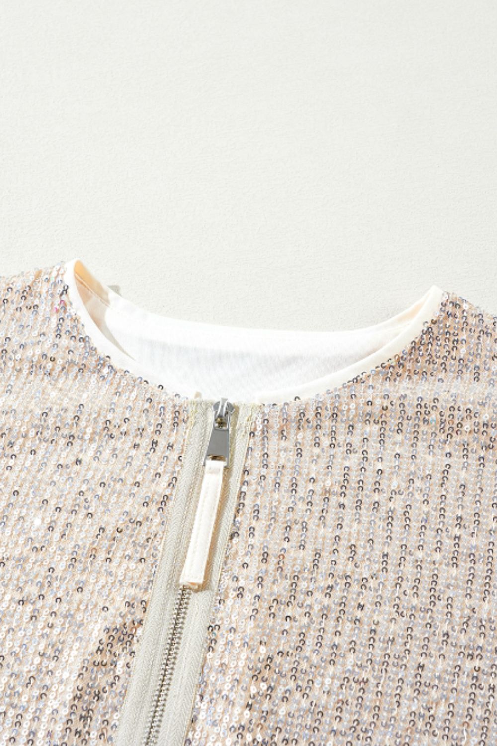 Soho Sequin Zip Up Jacket