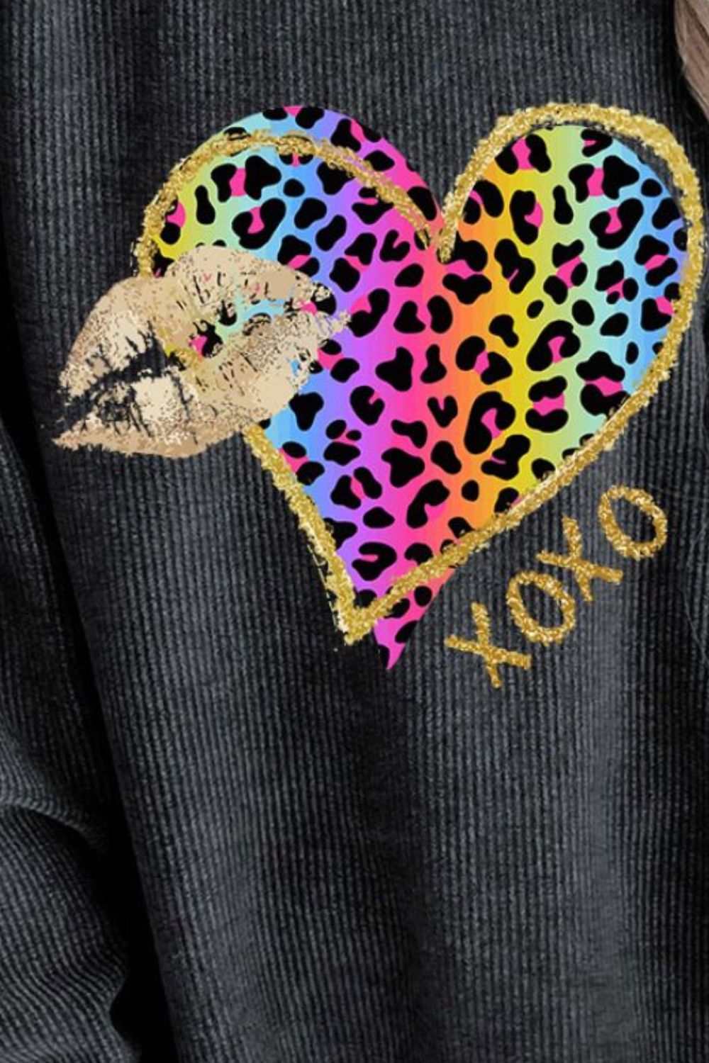 Wild at Heart Drop Shoulder Sweatshirt